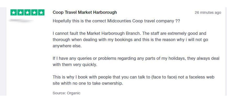 coop travel market harborough